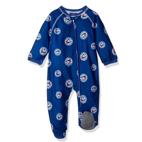 MLB Infant Blue Jays Team Printed Coveralls - Picture 1 of 3